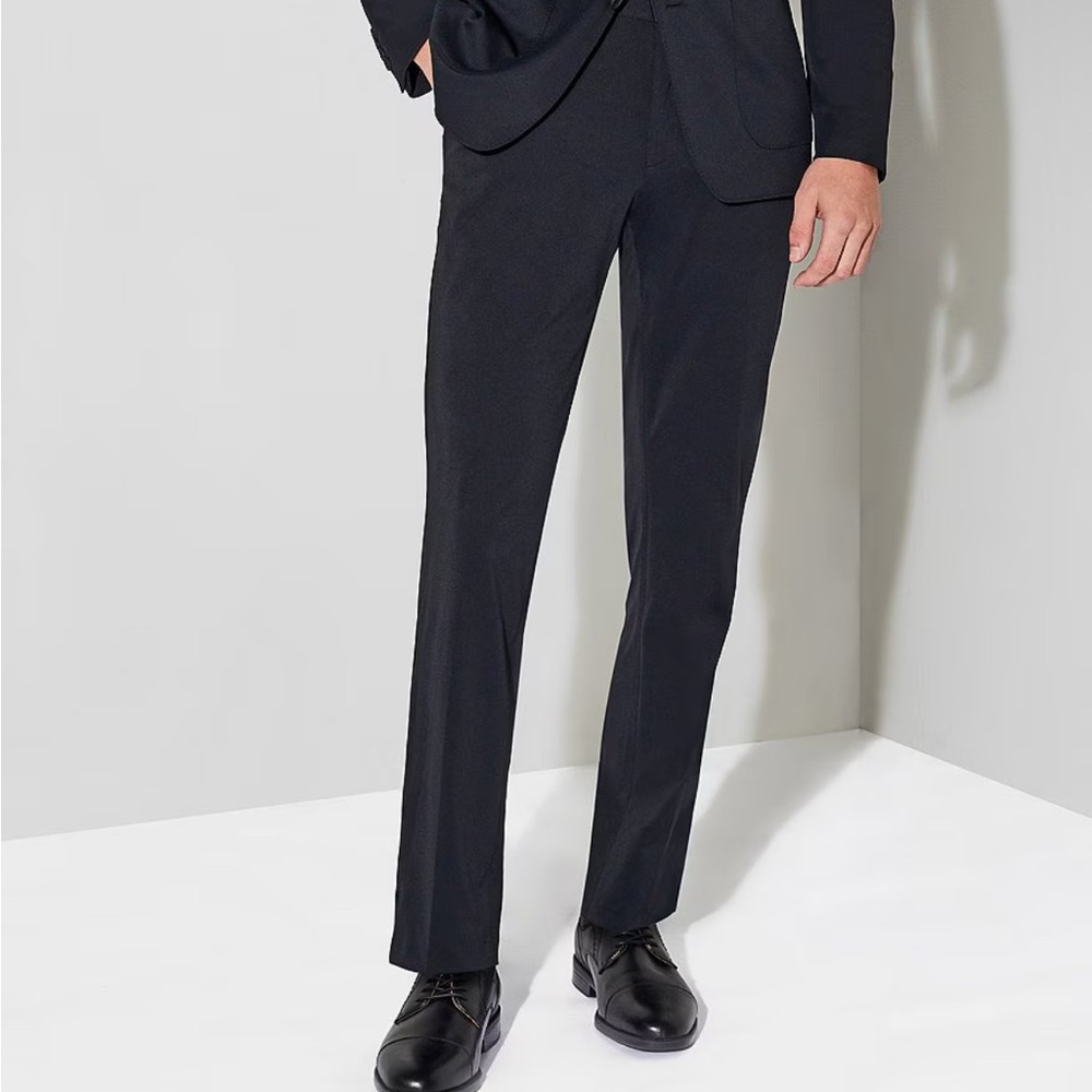 Murano Alex Fit Performance Black Pants